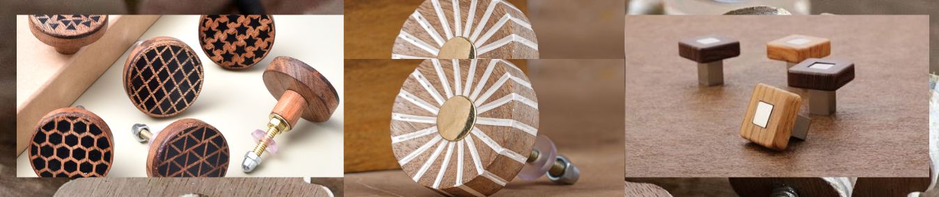 Manufacturer of Wooden Knob - Rajvasant Export